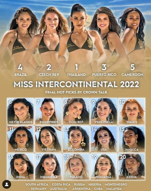 Thể hiện xuất sắc nhưng Bảo Ngọc bị dự đoán out top 10 trước thềm chung kết Miss Intercontinental 2022 Ảnh 2