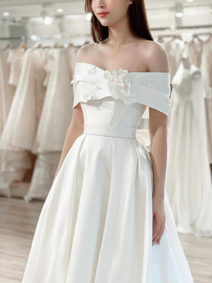 Lộ diện váy cưới của 'cô dâu tháng 10' Đỗ Mỹ Linh Ảnh 7