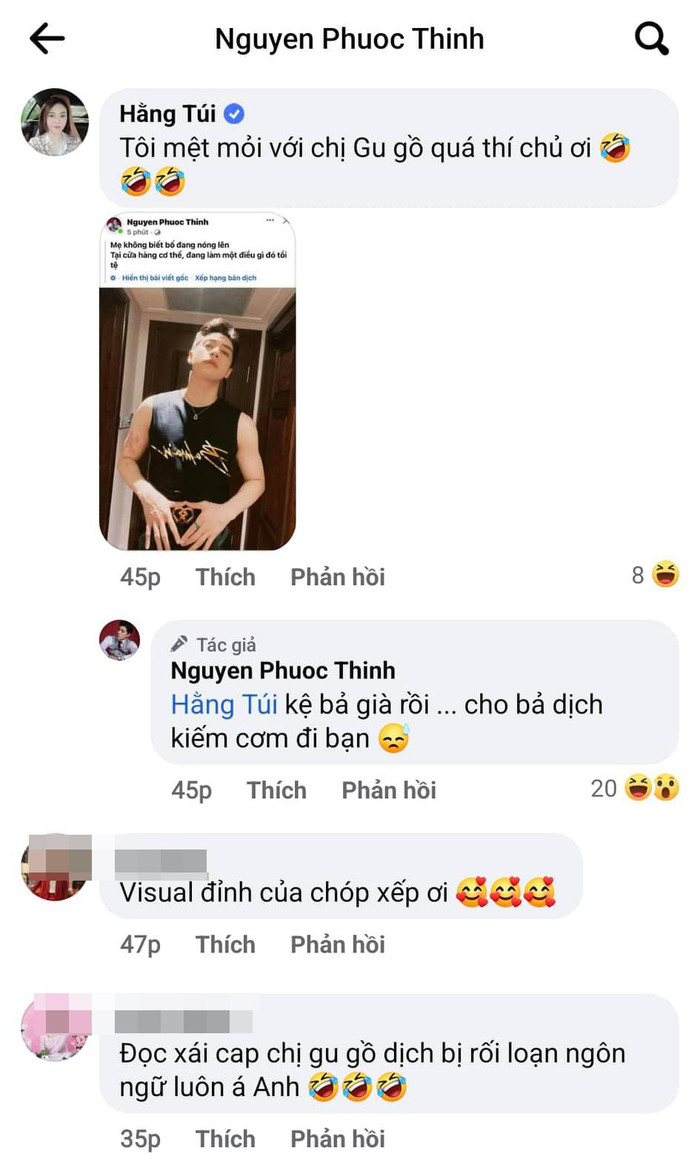 Netizen bình luận.