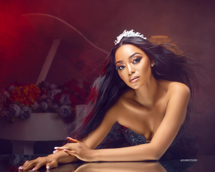 Nhan sắc đại diện Cameroon đẹp cỡ nào mà khiến Bảo Ngọc tiếc nuối khi rớt Top 20 Ảnh 6