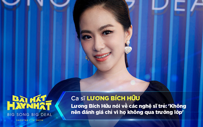 Lương Bích Hữu nói về các nghệ sĩ trẻ: 'Không nên đánh giá chỉ vì họ không qua trường lớp' Ảnh 2