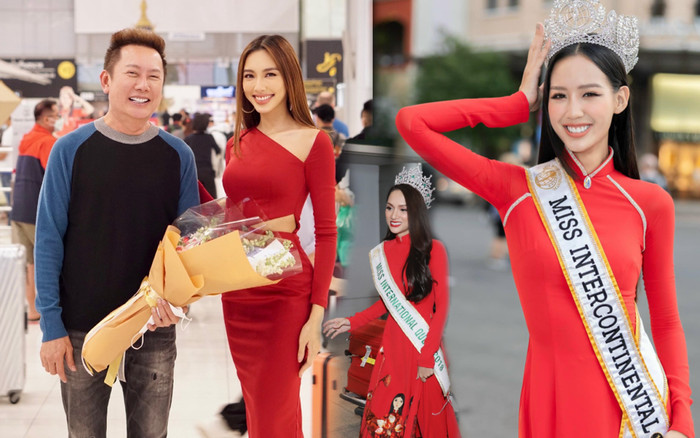 Điểm chung của Bảo Ngọc - Hương Giang - Thùy Tiên ngày trở về nước sau giật vương miện quốc tế Ảnh 2