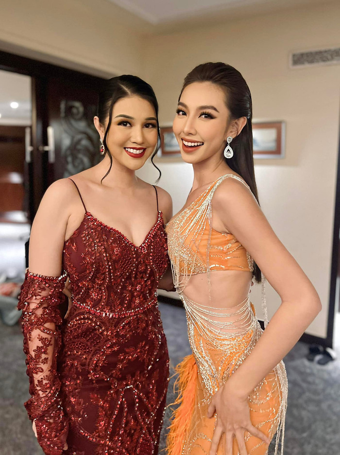 Thùy Tiên đọ sắc cùng Miss Grand International 2016: Ai nhỉnh hơn ai, nhìn phát biết liền Ảnh 1