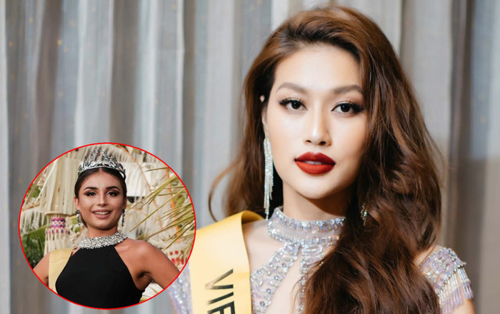 Hết 'thao túng tâm lý' Engfa, Thiên Ân lại được 1 người đẹp Châu Âu muốn là Miss Grand International 2022 Ảnh 2