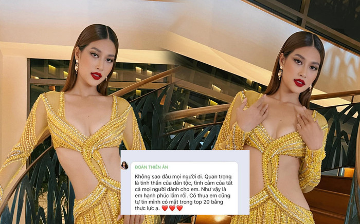 Bị vượt mặt lượt vote, Hoa hậu Thiên Ân khẳng định: 'Có thua em cũng tự tin lọt top 20 bằng thực lực' Ảnh 2