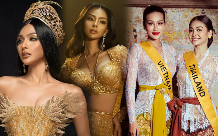 Chân dung mỹ nhân được Thiên Ân và Engfa Waraha 'đồng chọn' trở thành Tân Hoa hậu Hòa bình Quốc tế Ảnh 2