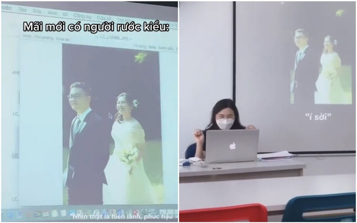 Hạnh phúc ngập tràn vì chuẩn bị lấy chồng, cô giáo có biểu cảm khiến học trò cười ngất khi khoe ảnh cưới Ảnh 2