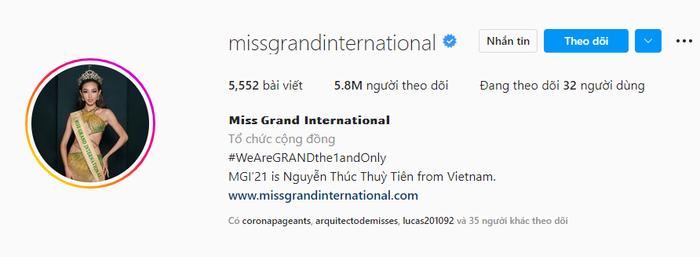 Vượt mặt Miss Universe về lượt follow, Miss Grand có xứng tầm Big 1: Đúng ý tham vọng của ông Nawat? Ảnh 3