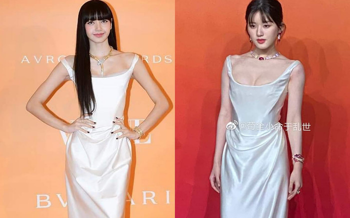 Triệu Lộ Tư và Lisa (BlackPink) đụng hàng ngay trong sự kiện, ai mặc đẹp hơn? Ảnh 2