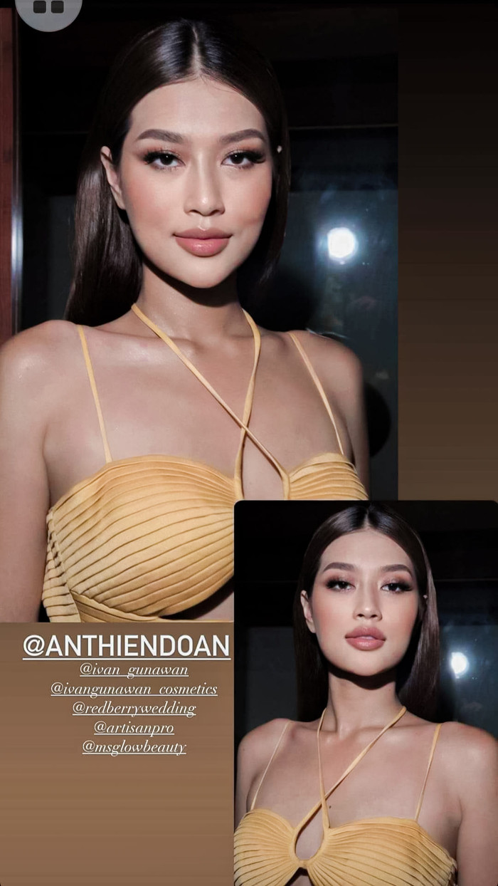 Người đẹp ngày càng được độ chín về nhan sắc, người đẹp tự tin với sắc sóc này Thiên Ân dễ dàng lọt vào top 5.