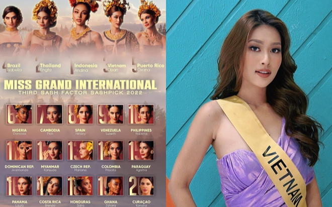 Thiên Ân được dự đoán đoạt ngôi vị á hậu 2 Miss Grand Ảnh 2