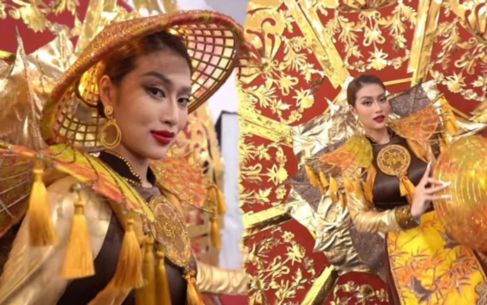 'Trúc Chỉ' không làm khó được Thiên Ân: Tự hào mang trên mình bộ áo dài truyền thống Ảnh 2