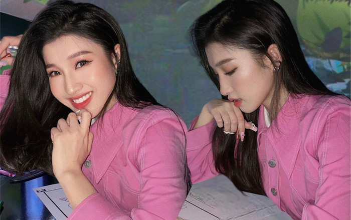 'Thần tiên tỷ tỷ' Phương Nhi xinh lung linh, biểu cảm đáng yêu hết cỡ trong tông hồng điệu đà Ảnh 2