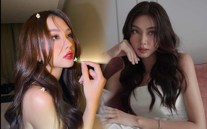 Hoa hậu Mai Phương khoe nhan sắc xinh như nàng thơ, hóa ra là 'chị em sinh đôi' của Thùy Tiên? Ảnh 2