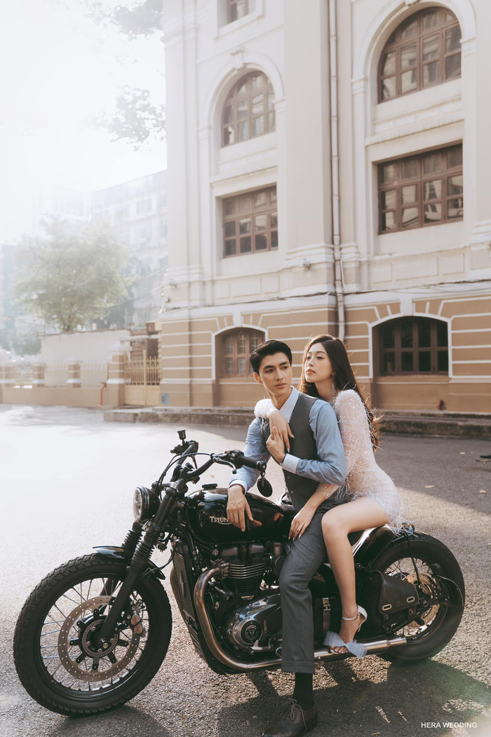 Ảnh cưới ngập tràn sự ngọt ngào của Bình An và Phương Nga