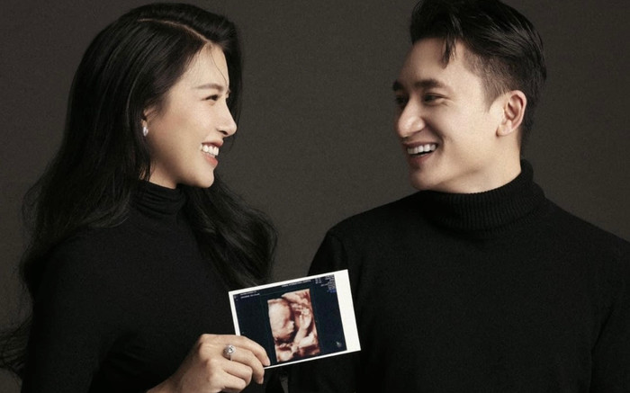 Bà xã Phan Mạnh Quỳnh xả ảnh bầu vượt mặt những tháng cuối thai kỳ, nhan sắc khiến dân tình u mê Ảnh 2