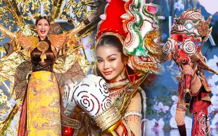 Hoa hậu Engfa 'đá văng' mọi đại diện giành Top 1 Trang phục dân tộc, kể cả 'Trúc Chỉ' của Thiên Ân Ảnh 2