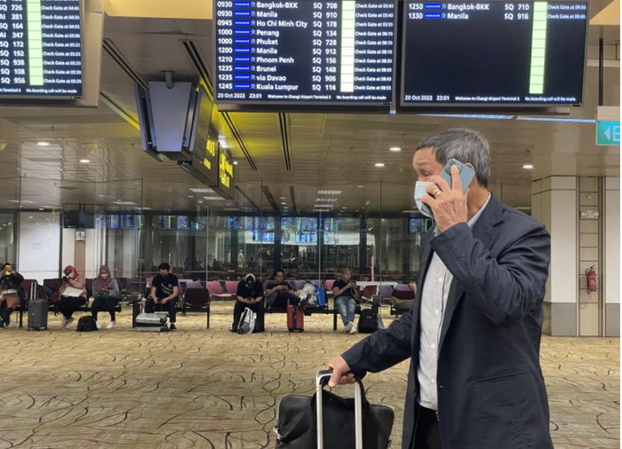 HLV Mai Đức Chung cùng đoàn công tác Liên đoàn Bóng đá Việt Nam (LĐBĐVN) đã di chuyển tới New Zealand để tham dự lễ bốc thăm VCK FIFA World Cup nữ 2023.