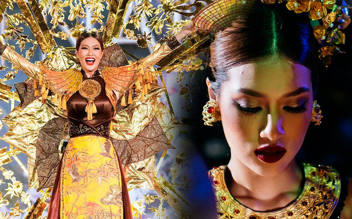 Áp lực của Thiên Ân tại Miss Grand International: Sụt 5 kg, không dám xem bình luận vì 'sợ bị chửi' Ảnh 2