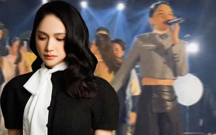 Hương Giang vướng tranh cãi khi để lộ giọng hát hụt hơi trong tiệc cưới Bình An - Phương Nga Ảnh 2