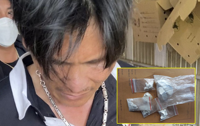 Bị bắt khi đang buôn bán 'chất trắng', đối tượng nhiễm HIV cắn 1 chiến sĩ công an Ảnh 2