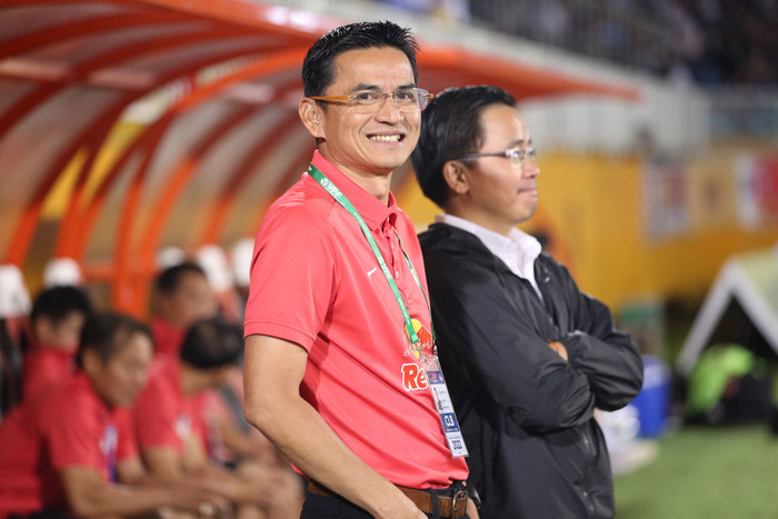 Dù được chờ đợi thắng Đà Nẵng để cắt chuỗi trận thất vọng nhưng HAGL của Kiatisuk chỉ có thể giành 1 điểm. Ảnh: Anh Đồng