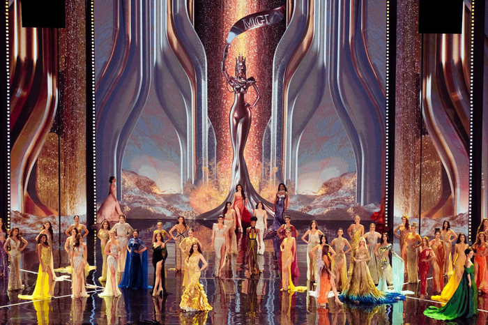 Đại diện Campuchia nhăm nhe giành danh hiệu 'Miss hất tóc' của Thiên Ân Ảnh 1