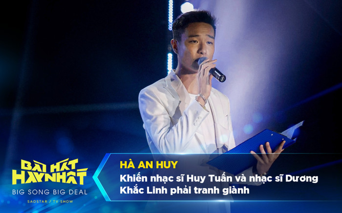 'Người tính không bằng trời tính', Hà An Huy được Huy Tuấn, Dương Khắc Linh tranh nhau mua bài Ảnh 2