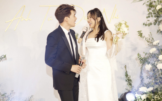 Song ca trong đám cưới tại Hà Nội, Diệu Nhi khiến Anh Tú '3 phần bất lực, 7 phần nuông chiều' Ảnh 2