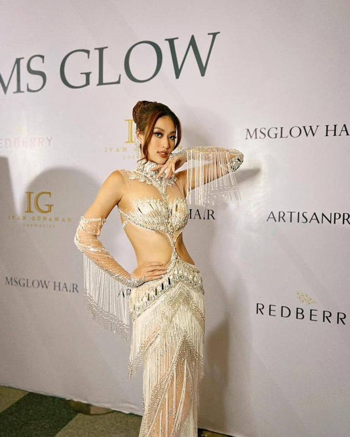 Phong độ sắc vóc của nàng hậu rất ổn định và hứa hẹn sẽ 'bùng cháy' trong đêm chung kết sắp tới.