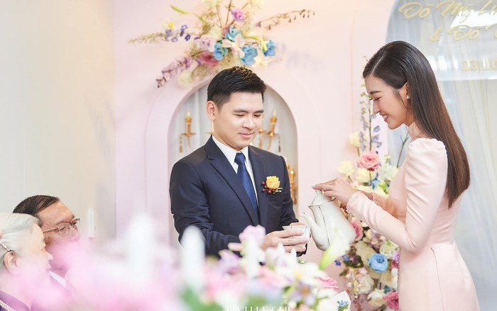 Đỗ Mỹ Linh qua nhận xét của gia đình nhà chồng khi làm dâu nhà hào môn Ảnh 2