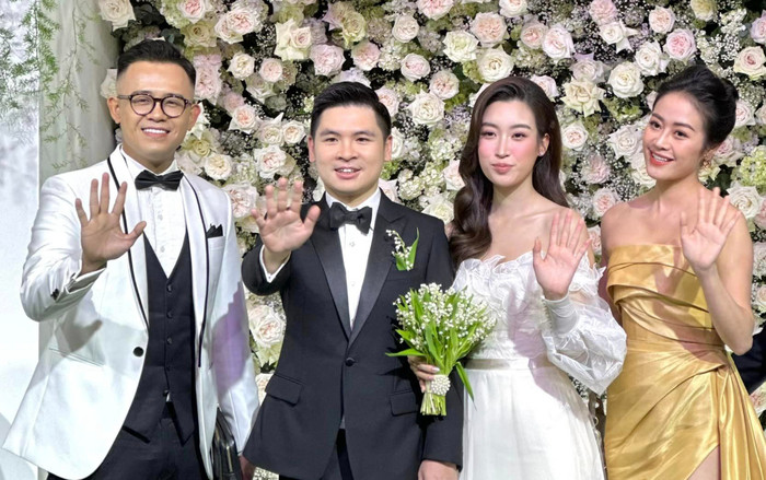 MC Phí Linh hé lộ những điểm tinh tế tại hôn lễ của vợ chồng Đỗ Mỹ Linh Ảnh 2