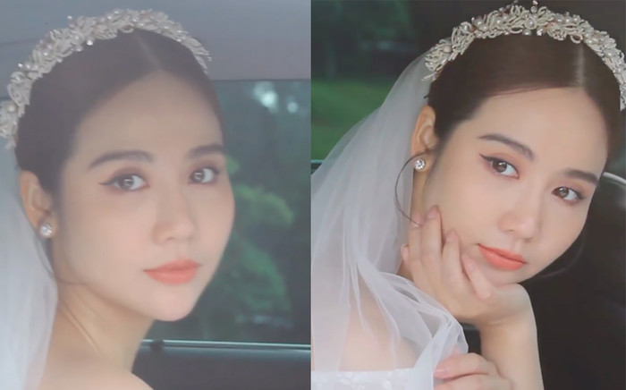 Huyền Lizzie bất ngờ đăng đàn ảnh diện váy cưới, còn ẩn ý chuyện là 'cô dâu chuẩn bị về nhà chồng' Ảnh 2