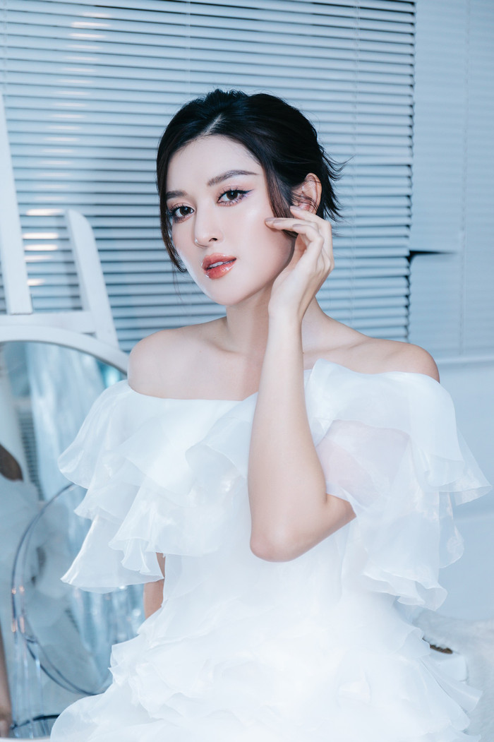 Á hậu Huyền My từng có thời gian ám ảnh vì tăng cân.