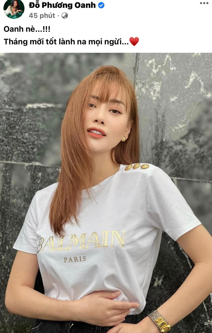 Động thái mới của Phương Oanh sau ồn ào chuyện tình cảm đã nhanh chóng thu hút sự quan tâm của dư luận.