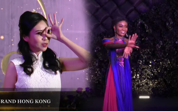 Thí sinh 'quậy' tại thảm đỏ chung kết Miss Grand: Người múa quạt, người tạo dáng cute 'quên lối về' Ảnh 2