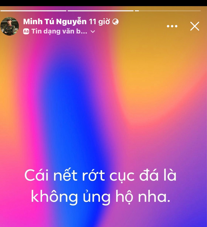 Trong đêm chung kết MGI còn có màn cà khịa MU ngay trên sóng trực tiếp. Trước hành động này, Minh Tú tỏ ra bức xúc.