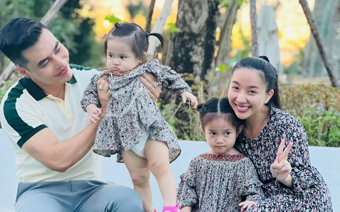 Gia đình nhỏ của Lê Dương Bảo Lâm.