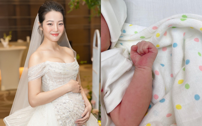 Diễn viên Karen Nguyễn vừa hạ sinh con đầu lòng Ảnh 2