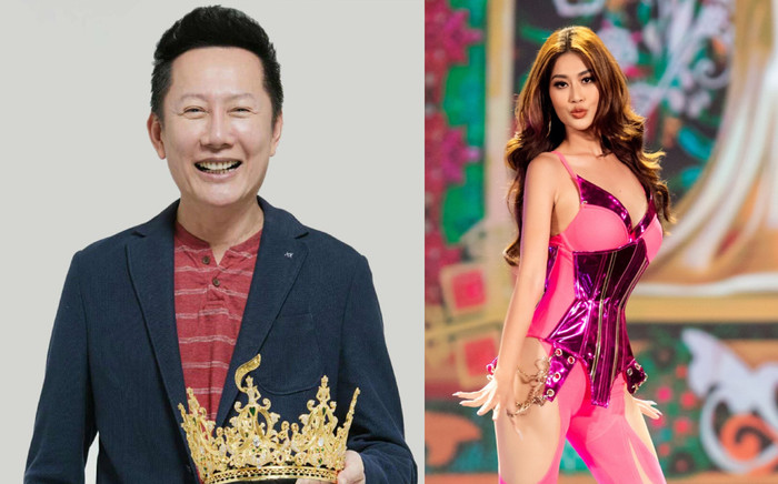 Lộ clip ngài Nawat nắm tay an ủi Thiên Ân sau khi cho out top, biểu cảm nàng hậu 'sượng trân'? Ảnh 2