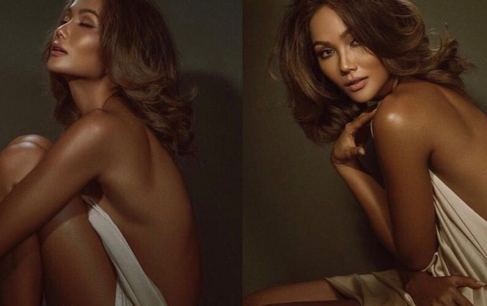 H'Hen Niê 'đốt cháy' mạng xã hội với loạt khoảnh khắc bán nude, khoe thân hình cực 'nuột' Ảnh 2