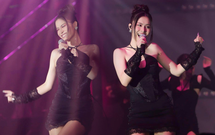 Diện đầm ôm sát ngắn cũn biểu diễn, Đông Nhi khiến fan suýt 'bỏng mắt' Ảnh 2