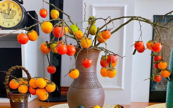 Cắm hoa xưa rồi, chị em bây giờ phải đua nhau cắm cành quả mới đúng 'mốt' Ảnh 2