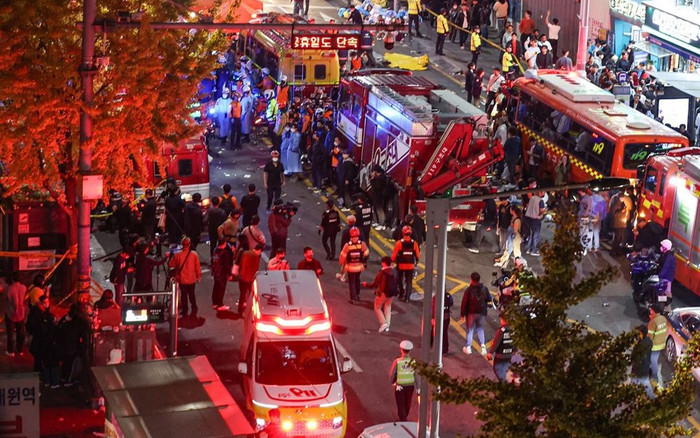 Vụ dẫm đạp tại Itaewon, Hàn Quốc: Đã có 149 người chết, 76 người bị thương Ảnh 2