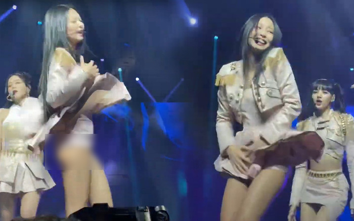 Jennie (BLACKPINK) lúng túng khi bị tốc váy ngay trên sân khấu, may có vật này cứu nguy Ảnh 2