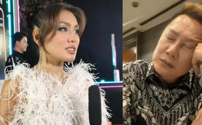 Thảo Nhi Lê 1m68 đọ dáng cùng siêu mẫu Võ Hoàng Yến, không quên chia sẻ 'nỗi buồn' với Mr. Nawat Ảnh 2