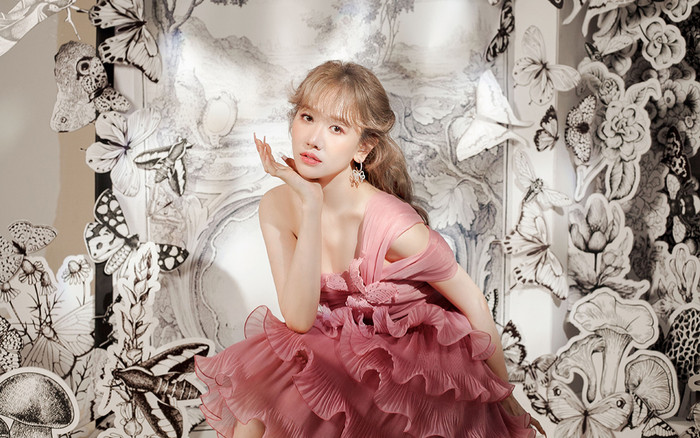 Hari Won khoe nhan sắc ngày một thăng hạng sau khi trở về từ Hàn Quốc Ảnh 2