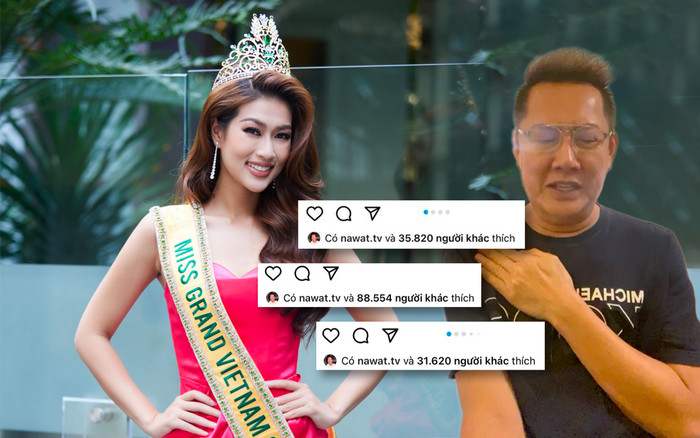 Ngài Nawat vào tận 'tường nhà' của Thiên Ân 'bão like' sau ồn ào chê bai, netizen nghi chắc muốn xin lỗi? Ảnh 2