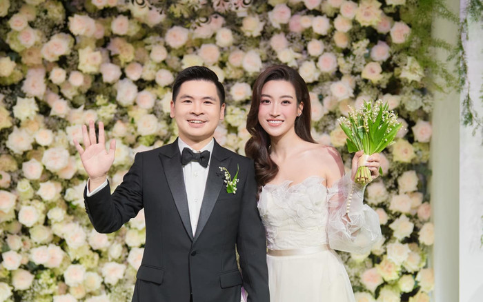 Làm dâu nhà hào môn, Đỗ Mỹ Linh gác lại tuần trăng mật, liên tục chạy show sau đám cưới Ảnh 2