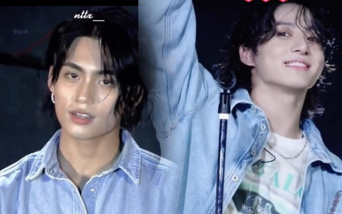 Bị soi phong cách giống hệt nhau, MONO được nhận xét 'ăn đứt' Jungkook (BTS)? Ảnh 2